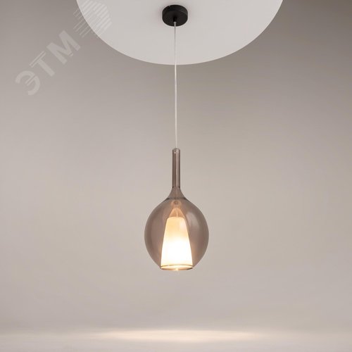 Светильник подвесной Duality E27х1х60W Черный - фото 7