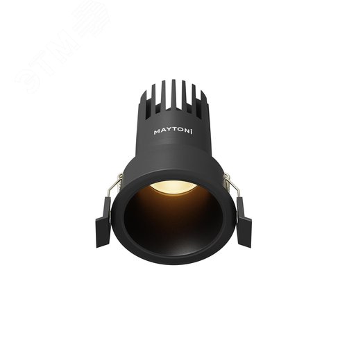 Светильник встраиваемый Dip DL116-10W-2.7K-B Черный - фото 1