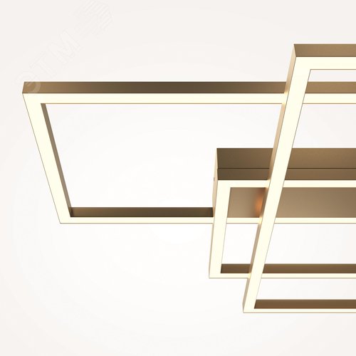 Светильник потолочный Rida LED 78W Золото - фото 7