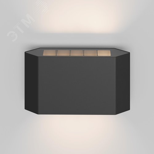 Подсветка архитектурная Outdoor Pull IP 54 LED 8W 3000 K Графит - фото 5