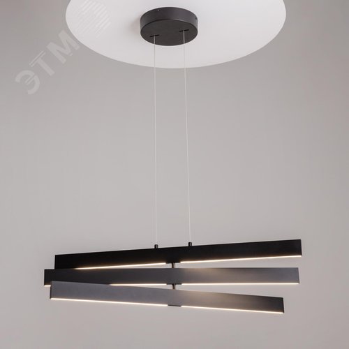 Светильник подвесной Origami LED 48W Черный - фото 3