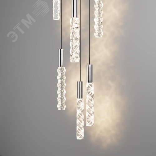 Светильник подвесной Maytoni MOD328PL-L18CH3K Хром - фото 5