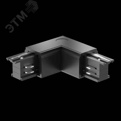 Коннектор угловой внешний Trinity черный - фото 6