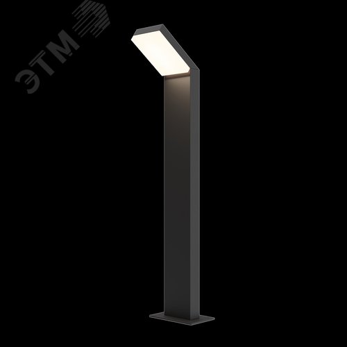 Светильник ландшафтный Outdoor Paso IP 54 LED 12W 3000 K Черный - фото 4