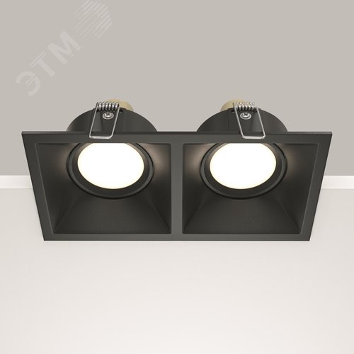 Светильник встраиваемый Dot Черный - фото 5