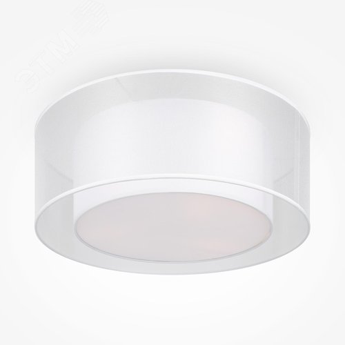 Светильник потолочный Bergamo E27х3 Белый - фото 3