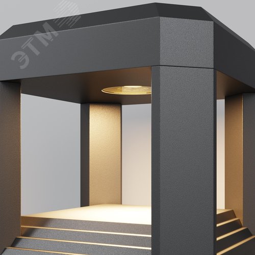 Светильник ландшафтный Outdoor Royal Mile IP 65 LED 13W 3000 K Серый - фото 3