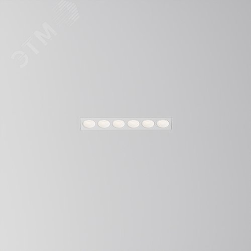 Светильник встраиваемый Points DL065-12W3-6K-TRS-W Белый - фото 3