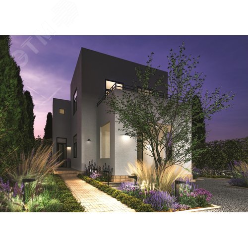 Светильник настенный (бра) Outdoor Share IP 54 LED 12W 3000 K Графит - фото 6