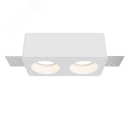Светильник встраиваемый Gyps Modern DL123-GU10-02-W Белый - фото 1