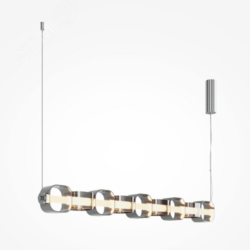 Светильник подвесной Ritmo LED 22W Хром - фото 6