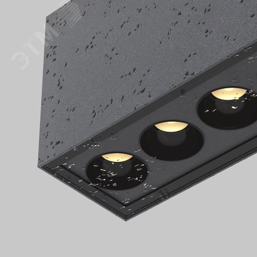 Светильник потолочный Outdoor Ares IP 54 LED 10W 3000 K Графит - фото 6