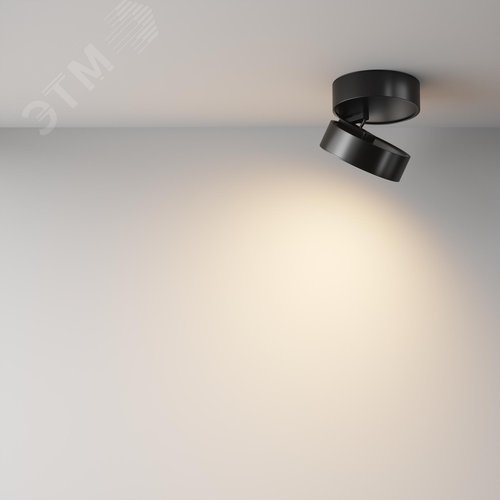 Светильник потолочный Onda LED 18W Черный - фото 5