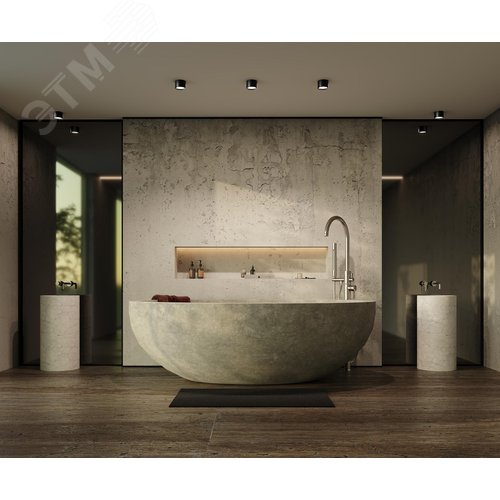 Светильник потолочный Hydra LED 10W Черный - фото 2