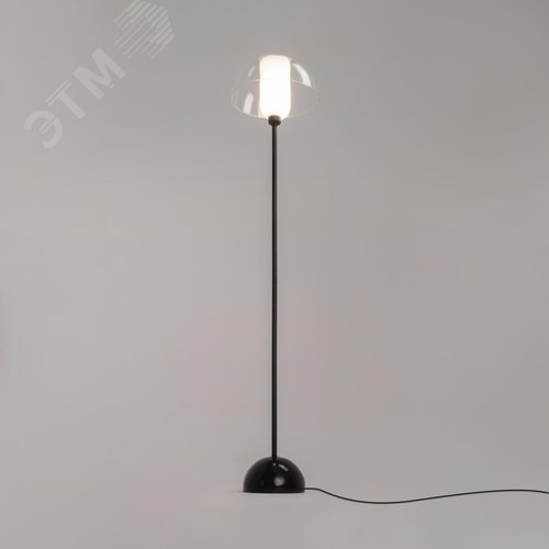 Светильник напольный (торшер) Memory E14х1х40W Черный - фото 3