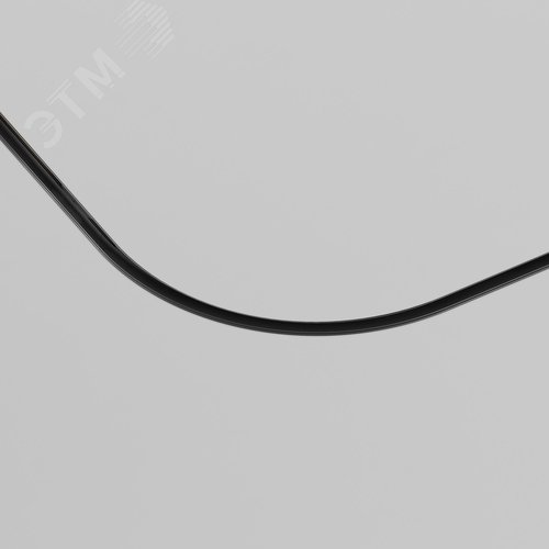 Коннектор радиусный R300 Exility встраиваемый под ГКЛ 9,5мм черный - фото 7