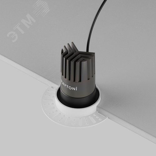 Светильник встраиваемый Dip DL124-10W-2.7K-TRS-B Черный - фото 8