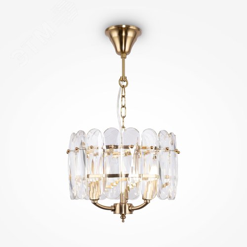 Светильник подвесной Suite E14х3х40W Латунь - фото 2