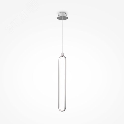 Светильник подвесной Chain LED 17W Никель - фото 4
