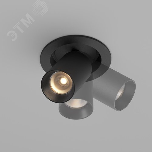 Светильник встраиваемый FOCUS LED C071CL-7W3K-B Черный - фото 5