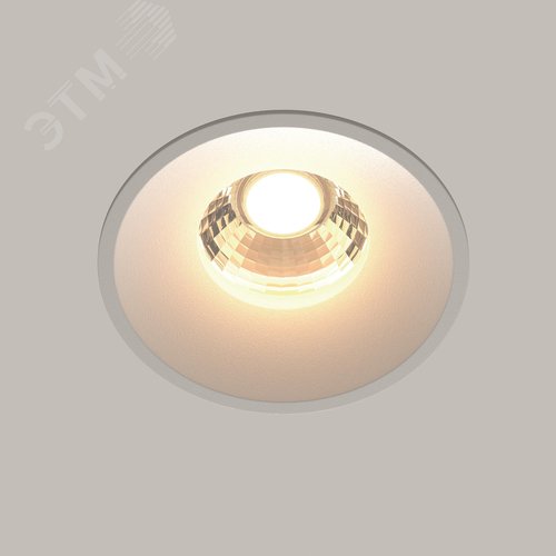 Светильник встраиваемый Round DL058-12W3K-W Белый - фото 6
