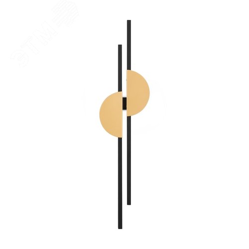 Светильник настенный (бра) Maytoni MOD179WL-L22BS4K1 Черный - фото 2