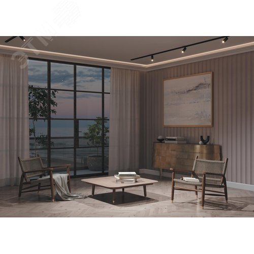 Лента светодиодная 12В 5050 14,4Вт/м 3000K 5м IP20 - фото 3