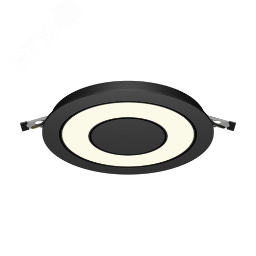 Светильник встраиваемый Vector DL102-12W3K-B Черный - фото 1