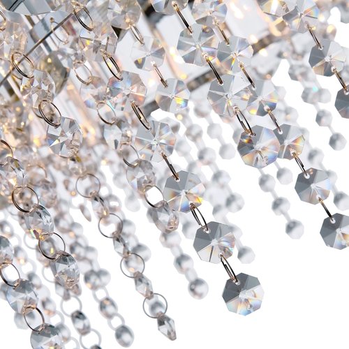 Светильник подвесной Hail E14х8х40W Хром - фото 6