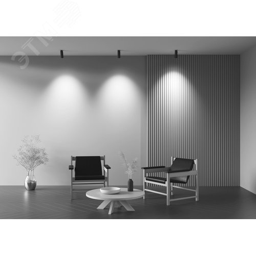 Светильник встраиваемый FOCUS LED C053CL-L12W2.7K-W-B Черный - фото 6