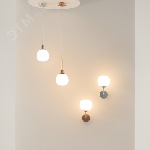 Светильник настенный (бра) Maytoni MOD221-WL-01-G Латунь - фото 5