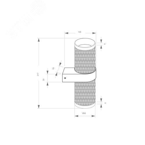 Светильник настенный (бра) Technical C069WL-02W Белый - фото 3