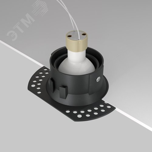 Светильник встраиваемый Dot Черный - фото 6