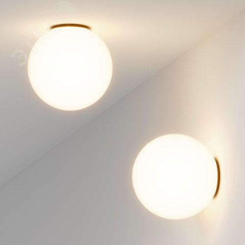 Светильник потолочный Twins LED 10W Черный - фото 4