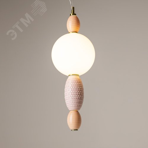 Светильник подвесной Adore LED 12W Латунь - фото 7