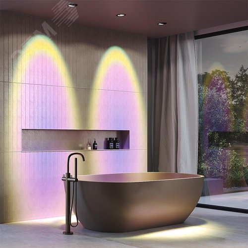 Светильник встраиваемый Lens Черный - фото 2