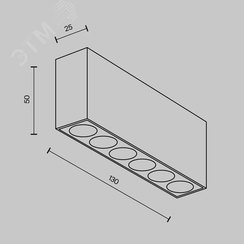Светильник потолочный Technical C066CL-12W3-6K-W Белый - фото 7