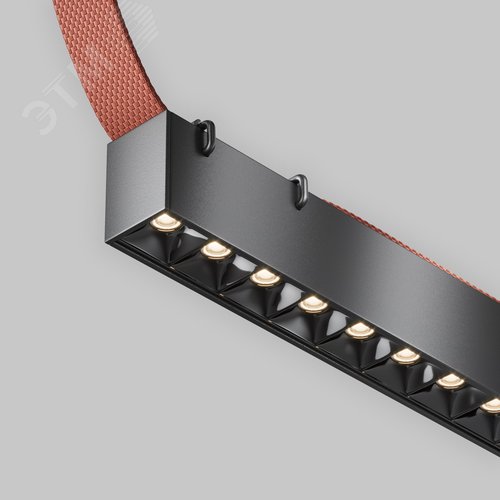 Светильник подвесной Points Parity 3000K 24Вт 40 град черный - фото 4