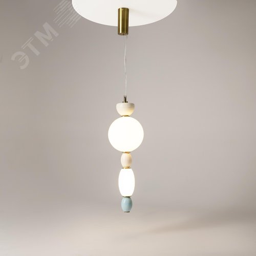 Светильник подвесной Adore LED 17W Латунь - фото 4