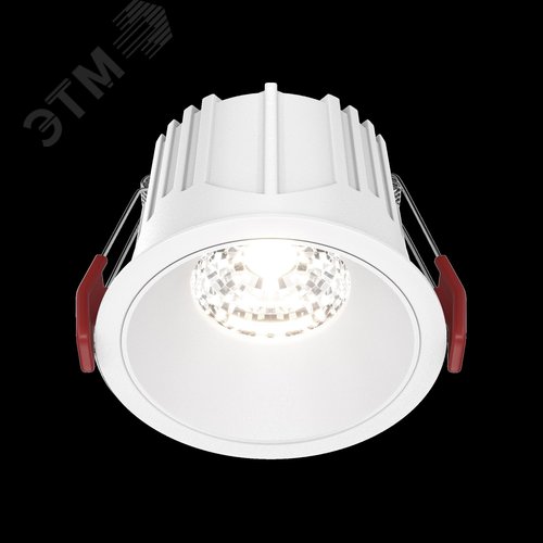 Светильник встраиваемый Alfa LED DL043-01-15W4K-RD-W Белый - фото 7