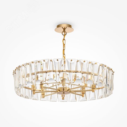 Светильник подвесной Weave LED 45W Никель - фото 1