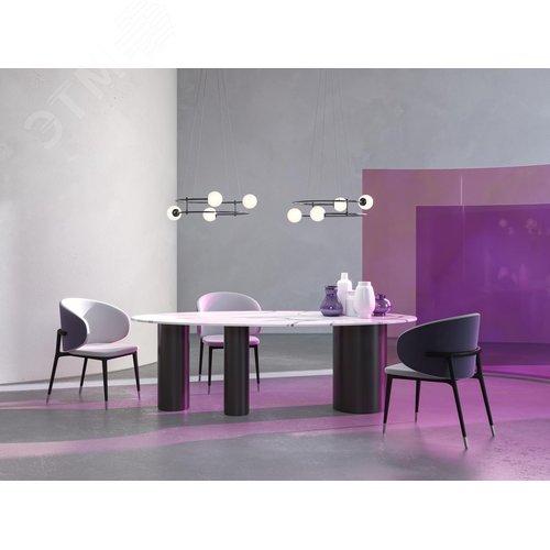 Светильник подвесной Balance G9х4х40W Черный - фото 4