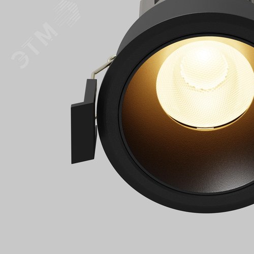 Светильник встраиваемый Dip DL115-10W-3K-B Черный - фото 4