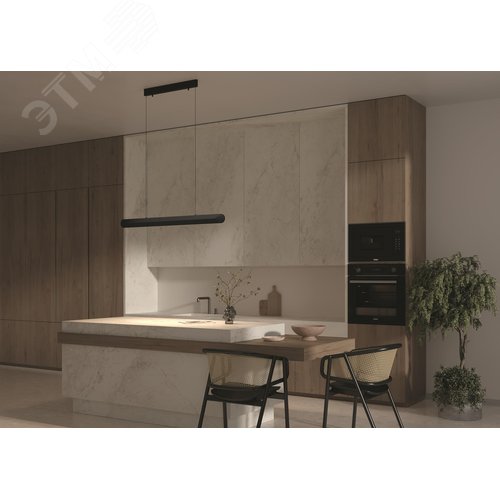 Светильник подвесной Motion LED 40W Черный - фото 7