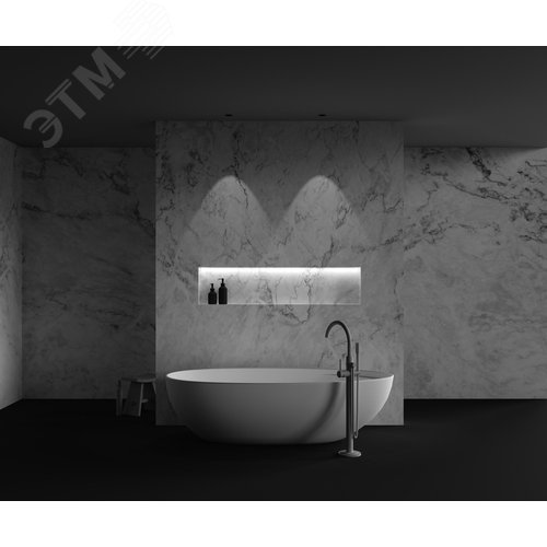 Светильник встраиваемый Dip DL116-10W-3K-B Черный - фото 6