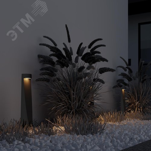 Светильник ландшафтный Outdoor Konus IP 65 LED 7W 3000 K Графит - фото 3