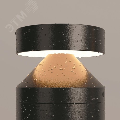 Светильник ландшафтный Outdoor Olten IP 65 LED 12W 3000 K Графит - фото 6