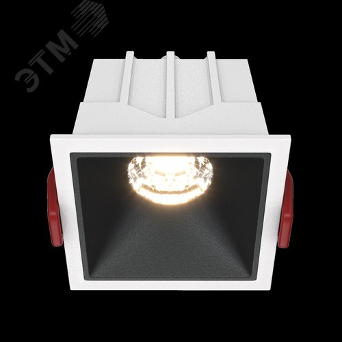 Светильник встраиваемый Alfa LED DL043-01-10W3K-D-SQ-WB Белый - фото 3
