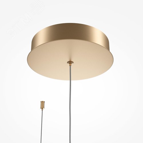 Светильник подвесной Plons LED 34W Латунь - фото 5