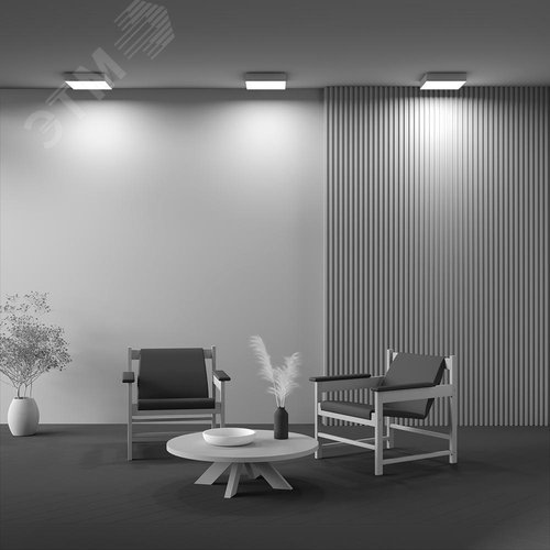 Светильник потолочный Zon LED 36W Белый - фото 4